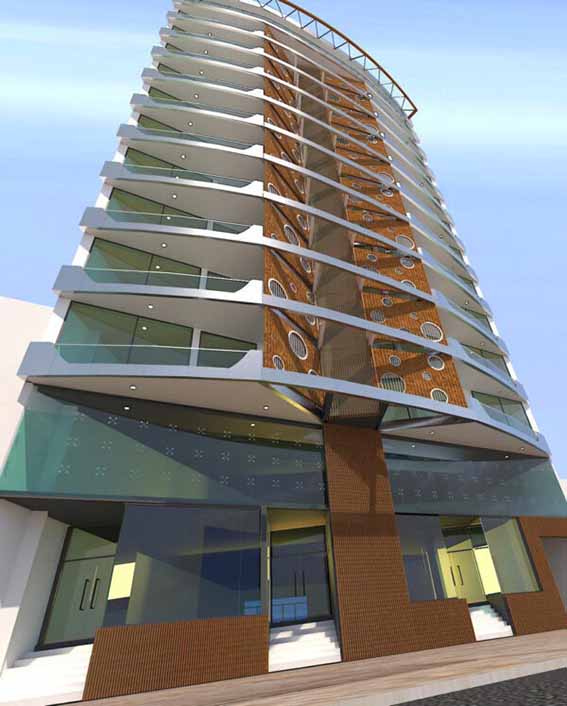 Projet d'immeuble de logements - Cabinet d'architecture Archi Concept International - Malick MBOW
